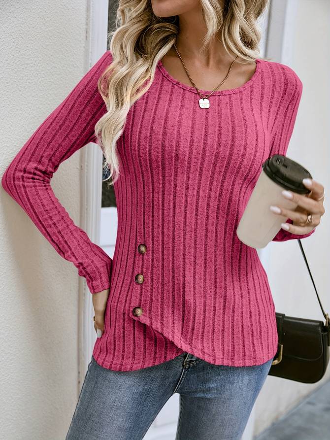 Mara - Pullover met Ronde Hals